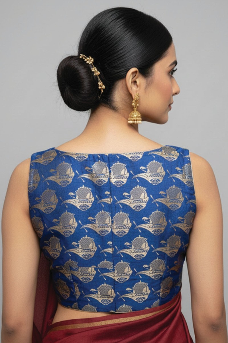 Embellished, Embroidered Bollywood
                                    Organza Saree (Green)