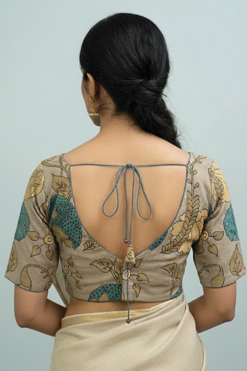 Embellished, Embroidered Bollywood
                                    Organza Saree (Green)