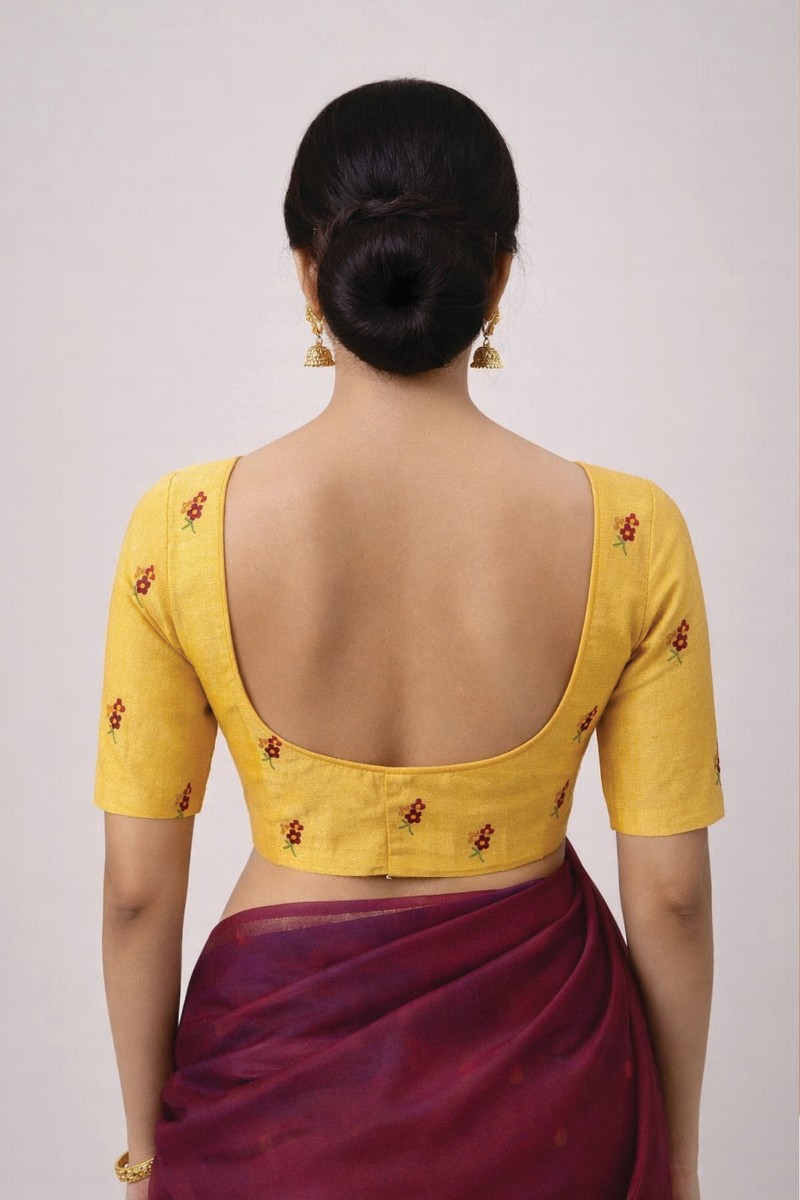 Embellished, Embroidered Bollywood
                                    Organza Saree (Green)