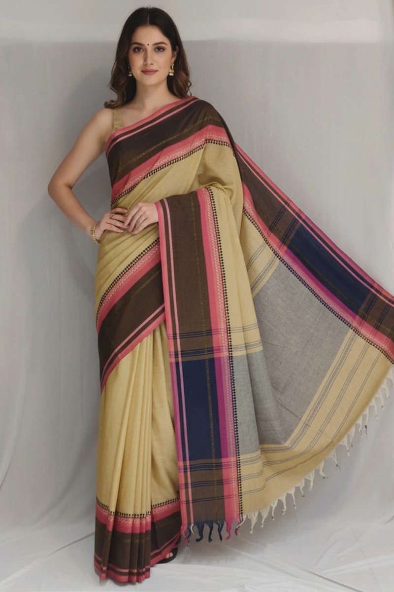 Embellished, Embroidered Bollywood
                                    Organza Saree (Green)