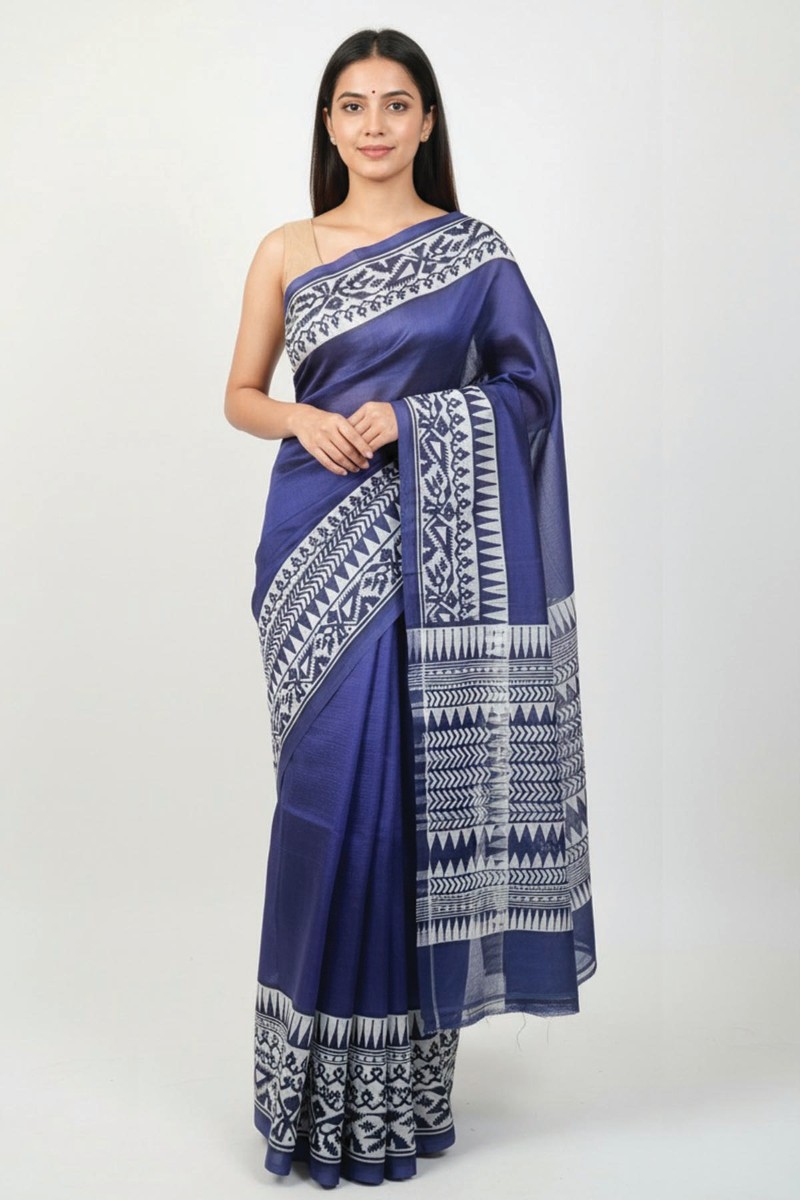 Embellished, Embroidered Bollywood
                                    Organza Saree (Green)