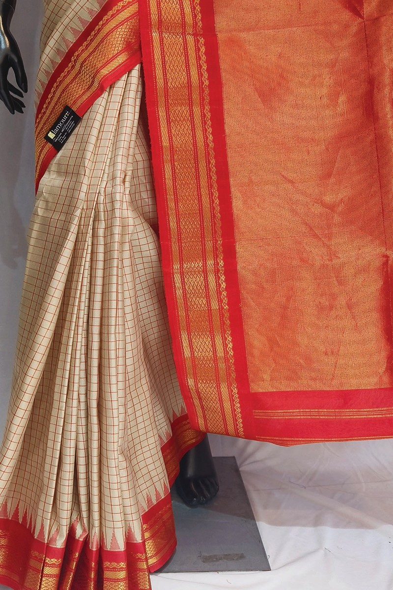 Embellished, Embroidered Bollywood
                                    Organza Saree (Green)