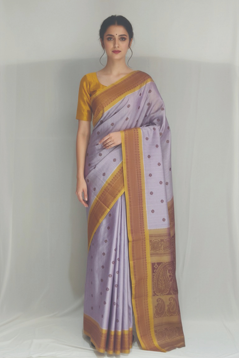 Embellished, Embroidered Bollywood
                                    Organza Saree (Green)