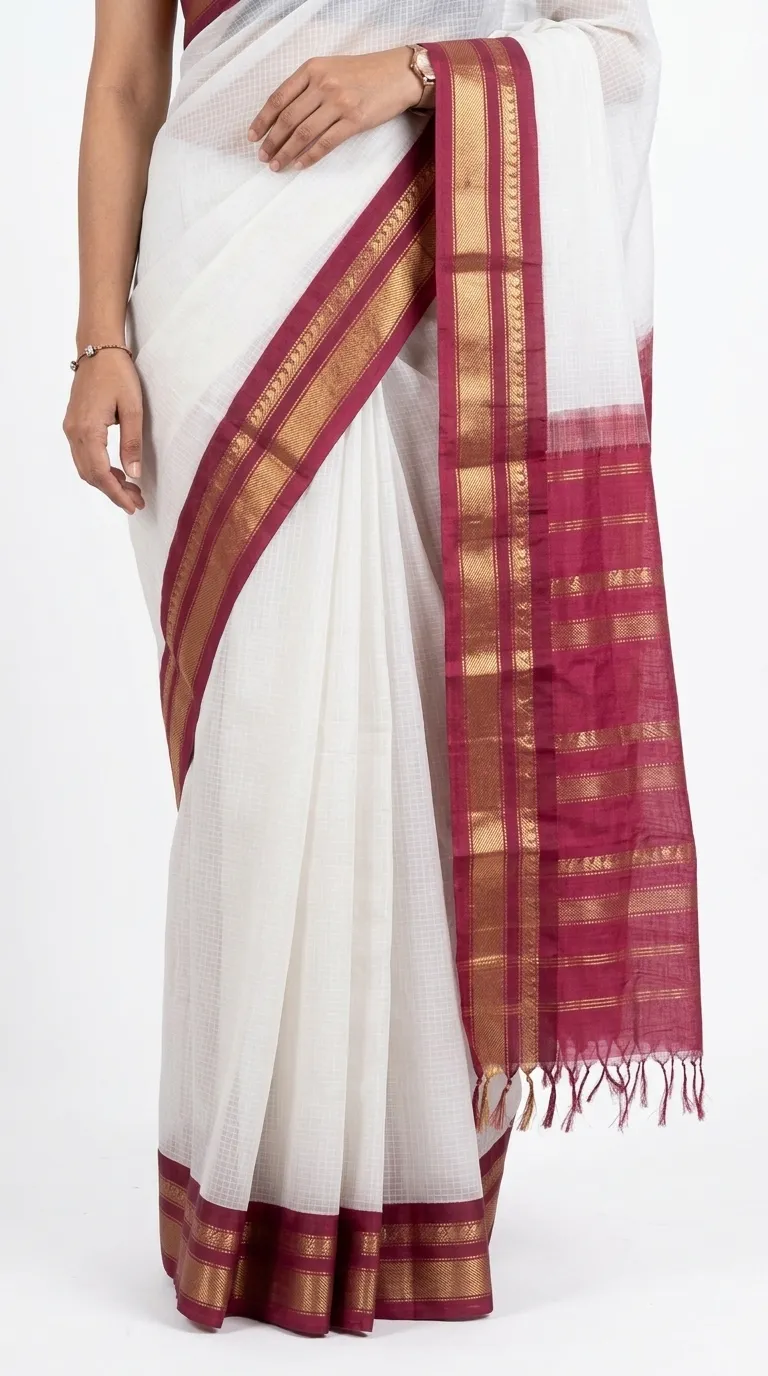 Embellished, Embroidered Bollywood
                                    Organza Saree (Green)