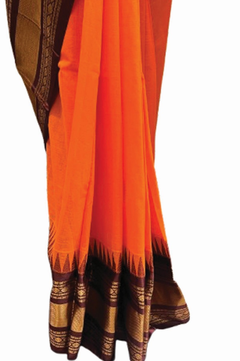 Embellished, Embroidered Bollywood
                                    Organza Saree (Green)