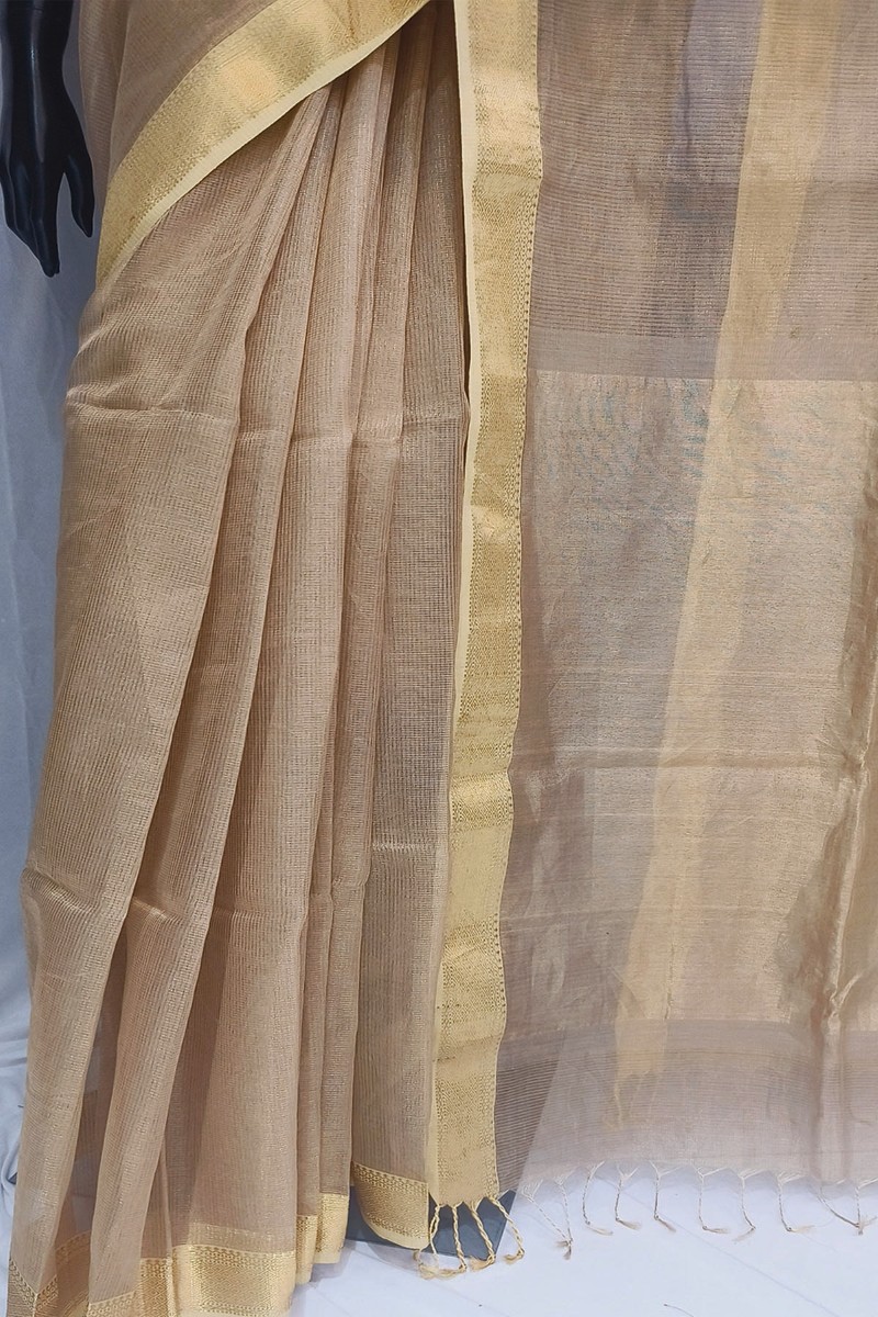 Embellished, Embroidered Bollywood
                                    Organza Saree (Green)