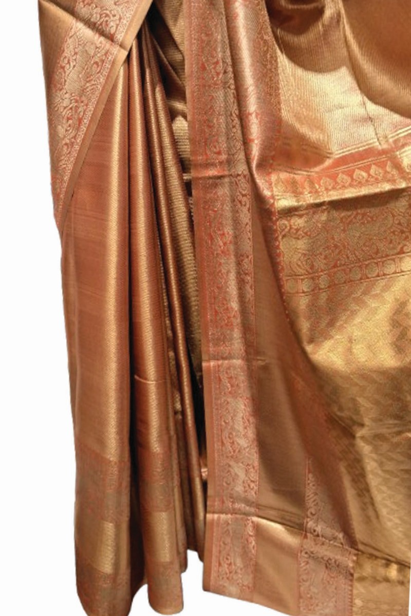 Embellished, Embroidered Bollywood
                                    Organza Saree (Green)