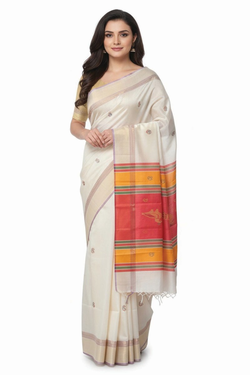 Embellished, Embroidered Bollywood
                                    Organza Saree (Green)