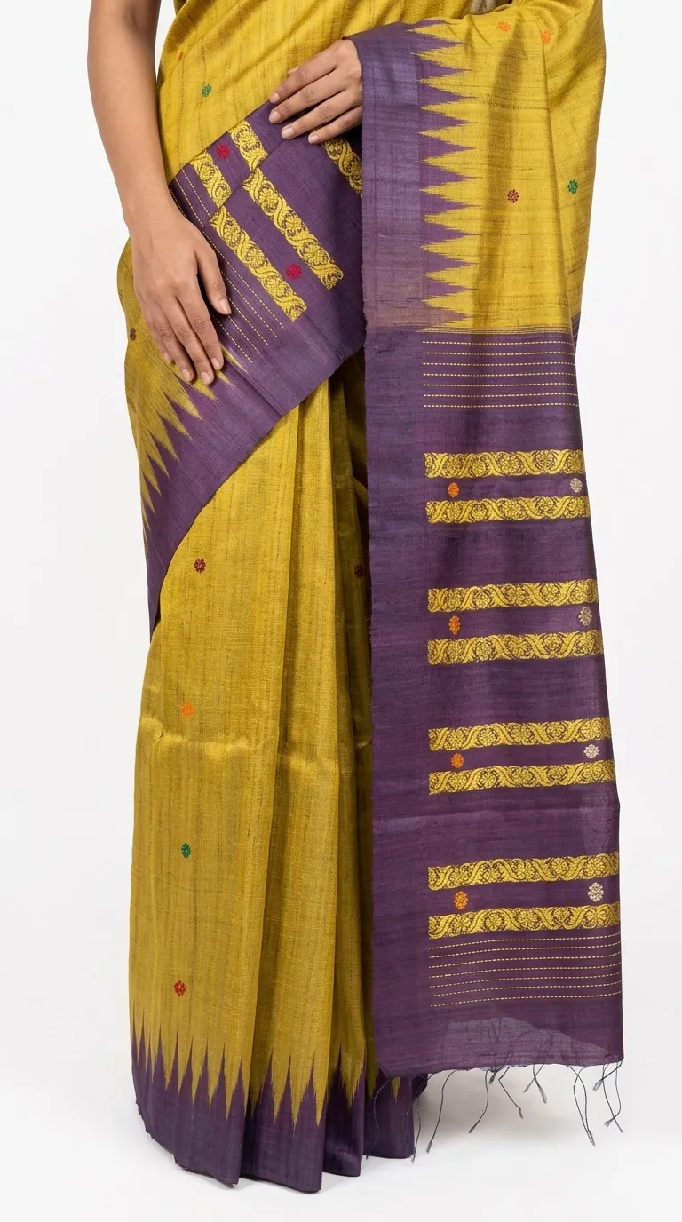 Embellished, Embroidered Bollywood
                                    Organza Saree (Green)