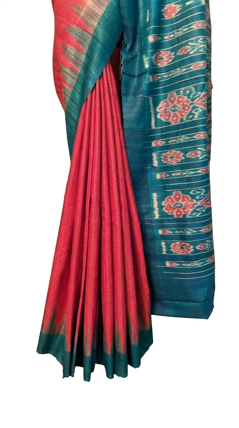 Embellished, Embroidered Bollywood
                                    Organza Saree (Green)
